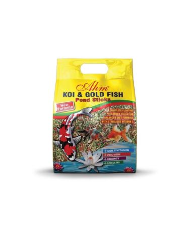 Ahm Mixed Pond Sticks Japanese and Koi Fish Food 1kg