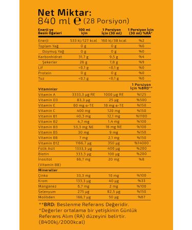 Hellobari Formula VitaShot | Multivitamin | Multimineral | 28 Servings | Orange Flavored - Buy Online on GoSupps.com