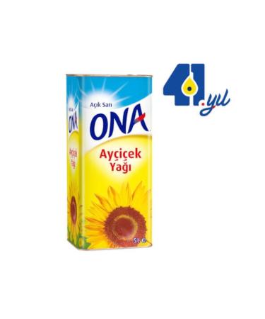 Ona Sunflower Oil Tin 5 L