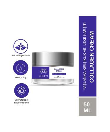 Asimeyz Anti-Aging Collagen Cream Anti-aging Anti-Wrinkle Firming Repairing Collagen 50ML
