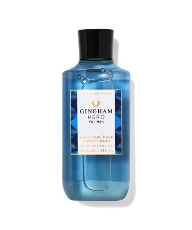Bath & Body Works Gingham Hero 3 in 1 Hair Face and Body Shampoo 295 ml