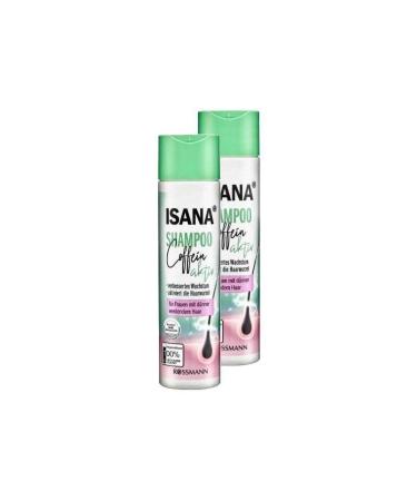 ISANA Women's Special Shampoo Caffeine Active 250 Ml 2 Pieces