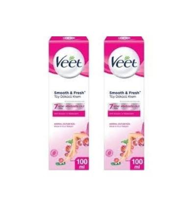 Veet Hair Removal Cream 100 Ml Normal Skin (2 Pieces)