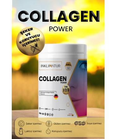 INKLINATUR COLLAGEN POWER / TYPE 1-2-3 COLLAGEN & VITAMIN C - Buy Online on GoSupps.com