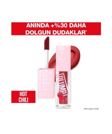 L'Oreal Paris Lifter Plump Lip Gloss - 006 Hot Chili