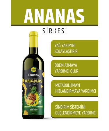 THETOX Detox Vinegar Helps to Eliminate Edema and Lose Weight Natural Weight Loss Method Detox Vinegar