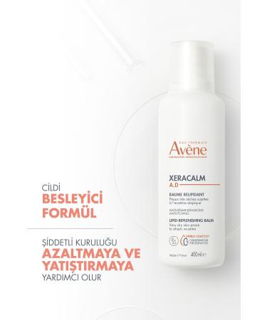 Avene Xeracalm AD Moisturizing Balm for Very Dry and Atopic Skin 400 ml D.Center733 - Buy Online on GoSupps.com