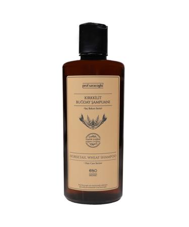prof saracoglu horsetail wheat shampoo organic certified 350 ml