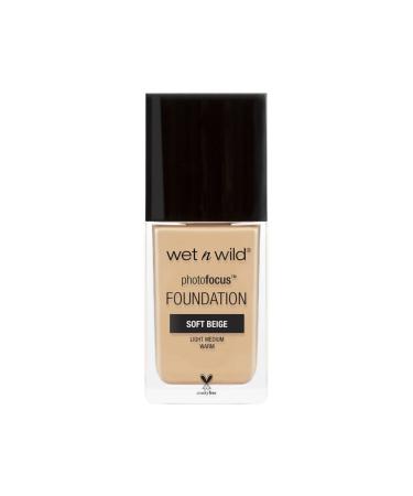 WET N WILD Photo Focus Foundation Foundation Soft Beige E365c
