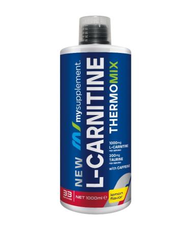Mysupplement Lemon Flavored L Carnitine 33 Serving 1000 ml Thermomix L-Carnitine