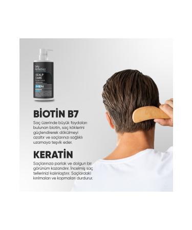 DAILY PERFECTION PRO Scalp Care Shampoo For Men 450 ml - Buy Online on GoSupps.com