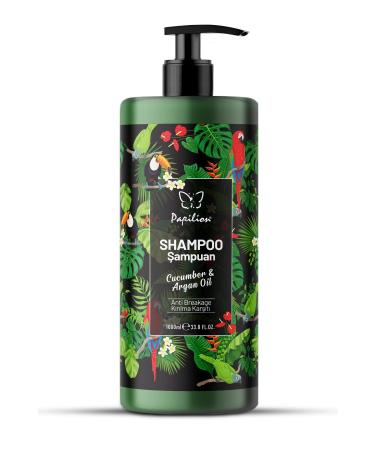 Papilion Cucumber and Argan Oil Essence Hair Shampoo 1000 ml