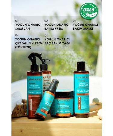 PANORAMA PROFESSIONAL Professional Bond Plex Intensive Repair Shampoo-400 Ml / Vegan / 12 Effects in 1 - Buy Online on GoSupps.com