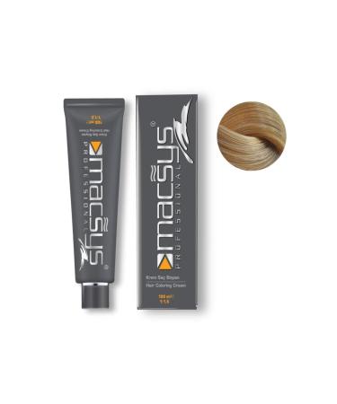 MACSYS 100 ml Professional Hair Dye No: 8 (Light Blonde) - Oxidizer-Free