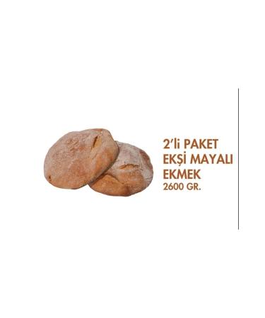 Be ibiryerde Kula Sourdough Bread 1300 gr. x 2 2600 gr.