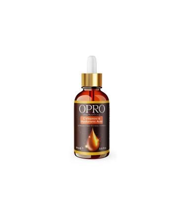 OPRO Cosmetics Vitamin C & Hyaluronic Acid Brightening Skin Care Serum 30 ml - Niacinamide