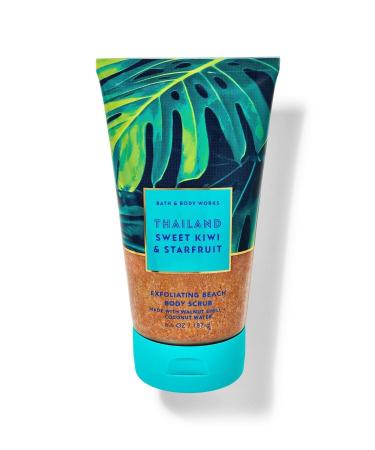 Bath & Body Works Thailand Sweet Kiwi & Starfruit eker Taneli V cut Peelingi 187 G