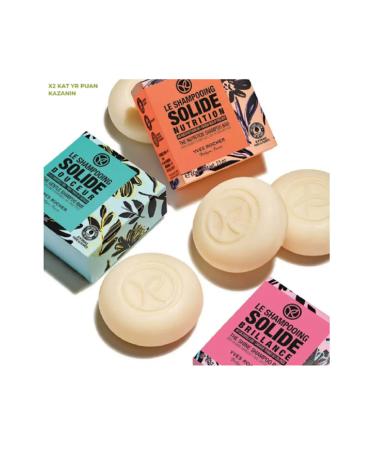 Yves Rocher Dry Hair / Nutrition Organic Flower Oil Nourishing Solid Shampoo - Buy Online on GoSupps.com