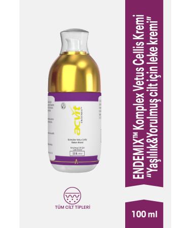 Acvit Blemish Cream Brightens Dark Spots on Aged and Tired Skin Provides Even Tone - 100 ml