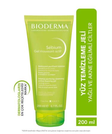 Bioderma Sebium Foaming Gel Active 200 ml