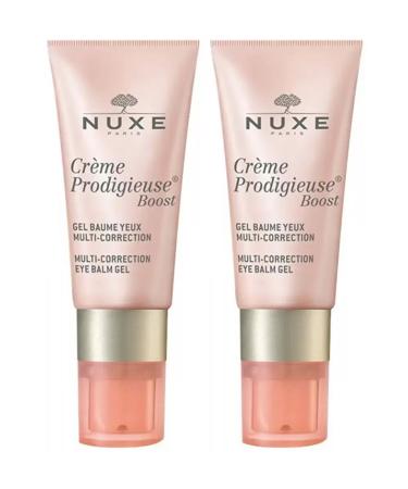 Nuxe Creme Prodigieuse Boost Multi Correction Eye Balm Gel 15 ml 2 Pcs