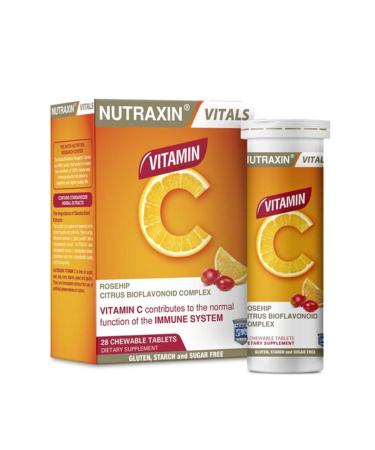 Nutraxin Vitamin C 28 Chewable Tablets (SINGLE)