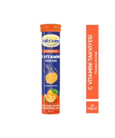 Haliborange Orange Flavored Vitamin C Effervescent 20 Effervescent Tablets (SINGLE)