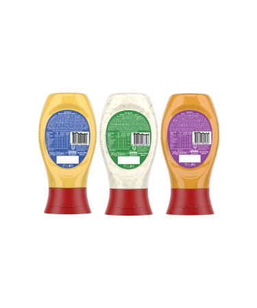 Calve Ranch Sauce 245g + Cheddar Sauce 240g + Burger Sauce 245g - Buy Online on GoSupps.com