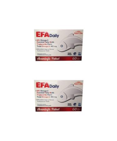 New Life Efa Daily 60 Capsules 2 Boxes