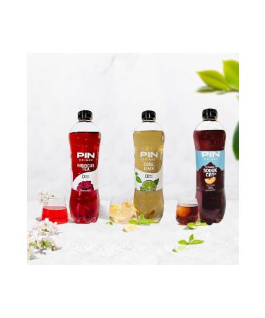Pin Hibiscus Tea & Cool Lime & Peach Iced Tea Trial Pack - Sugar Free & Calorie Free 6 Pieces X 1 Liter - Buy Online on GoSupps.com