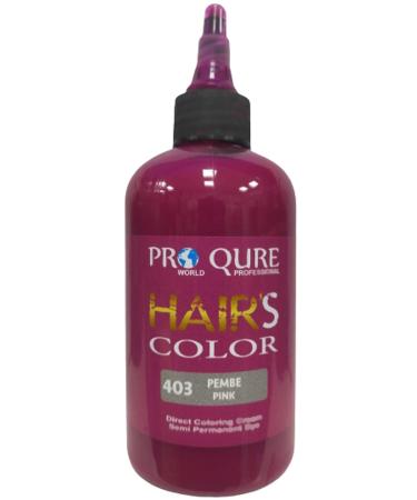 PROQURE Pink Color Hair Dye 250 ml Hair Color - Buy Online on GoSupps.com