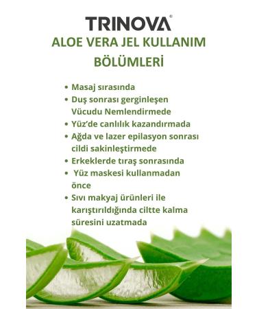 Trinova Aloe Vera Moisturizing Soothing Gel - Buy Online on GoSupps.com