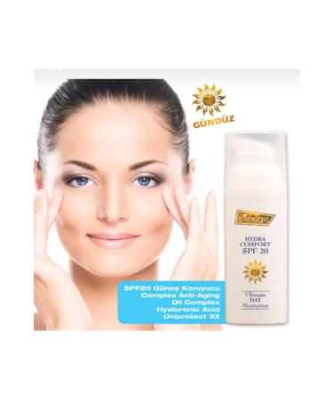 L'ROUGE Hydra Comfort Spf20 Anti-Aging Sunscreen