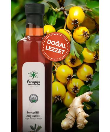 From Local to Kitchen Ginger Hawthorn Vinegar 500 Ml - Buy Online on GoSupps.com