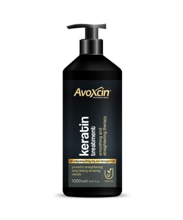AVOXCIN Hair Straightener Permanent Keratin Care Brazilian Blow Dry Purifying Salt-Free Shampoo 1000 ml - Buy Online on GoSupps.com