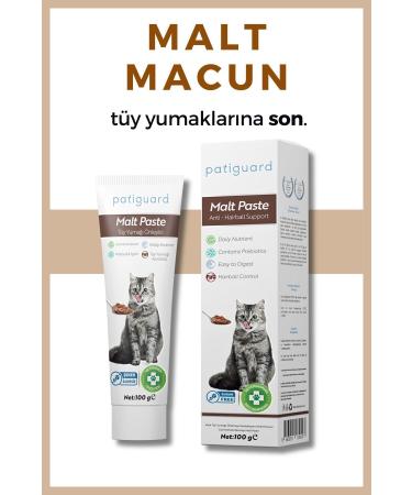 Patiguard Malt Paste 100 gr Anti Hairball Cat Malt Paste Multi Vitamin for All Cats