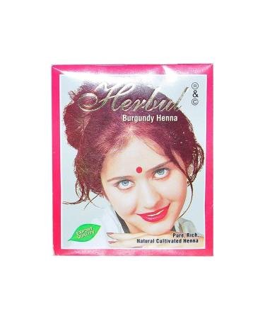 Herbul Red Indian Henna 10 grams Natural Burgundy Henna - Buy Online on GoSupps.com