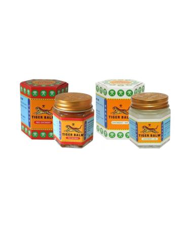 Tiger Balm Red Ointment 30g/Jar White Ointment 30g/Jar