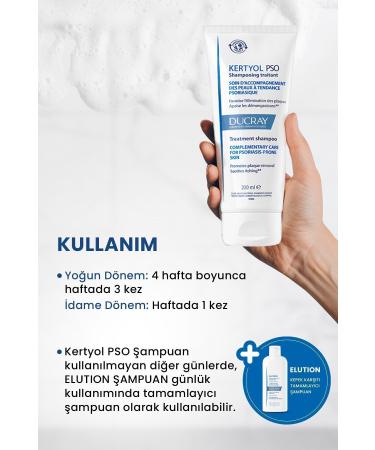 Ducray Kertyol Pso Scalp Flaking Shampoo 200 ml - Buy Online on GoSupps.com