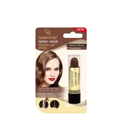 Golden Rose White Concealer Stick 03 Medium Brown Grey Hair Touch-up Stick Medium Brown