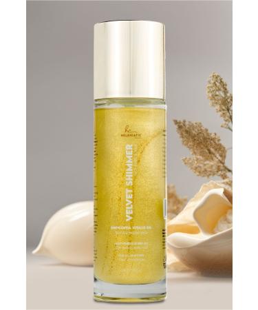 Heleniatic Cosmetic Helens' Velvet Shimmer Luminous Dry Oil | 100 ml | Moisturizer for Skin Body and Hair Care - Buy Online on GoSupps.com