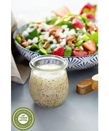 Y rem Afyon Famous Afyonkarahisar Gluten-free New Crop Unroasted Raw Yellow Poppy Seeds | 250gr. - Buy Online on GoSupps.com