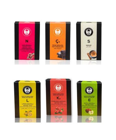 Historical Ertu rul Coffee Introduction Set Drink Powder Varieties Box 200 G - 6 Varieties