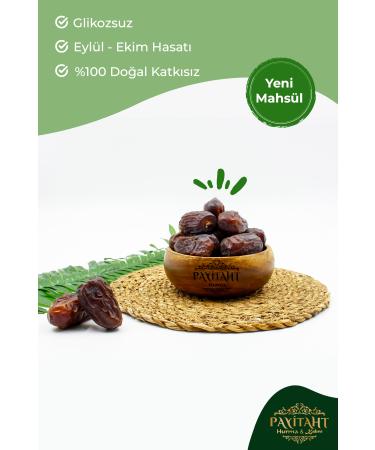 Payitaht Dates Medina Nepte Dates 5kg Large Fleshy High Fiber Rate Consumable with Coffee New Crop Nepte5kg - Buy Online on GoSupps.com