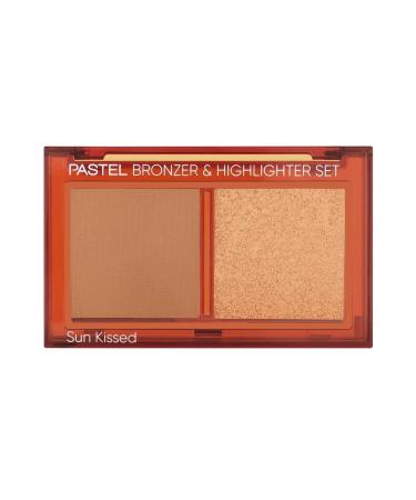 Pastel Bronzer & Highlighter Set Sun Kissed 02 Tan Bronze & Heat Glow