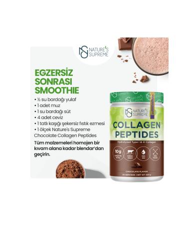 Natures Supreme Collagen Peptides Powder 400 gr - Buy Online on GoSupps.com