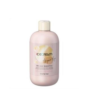 Inebrya Ice Cream Argan Age Pro-Age Argan Oil Shampoo 300ml (SINGLE)
