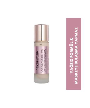 Revolution Conceal & Define Foundation F4