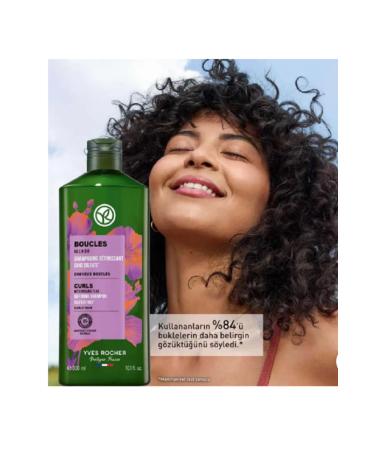 Yves Rocher Curly and Wavy Hair / Boucles - Curl Defining Shampoo - Buy Online on GoSupps.com