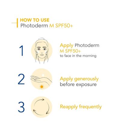Bioderma Photoderm M SPF50 Sunscreen for Blemish Prone Skin Golden 40ml - Buy Online on GoSupps.com